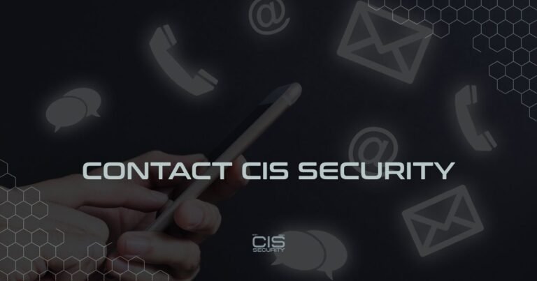 Contact CIS Security