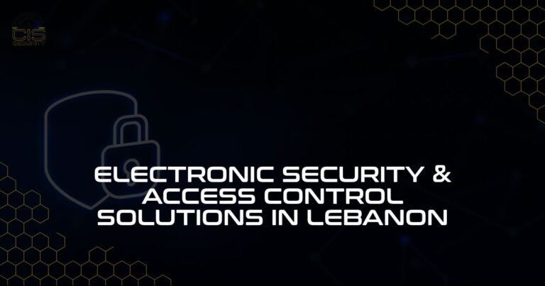 Electronic Security and Access Control