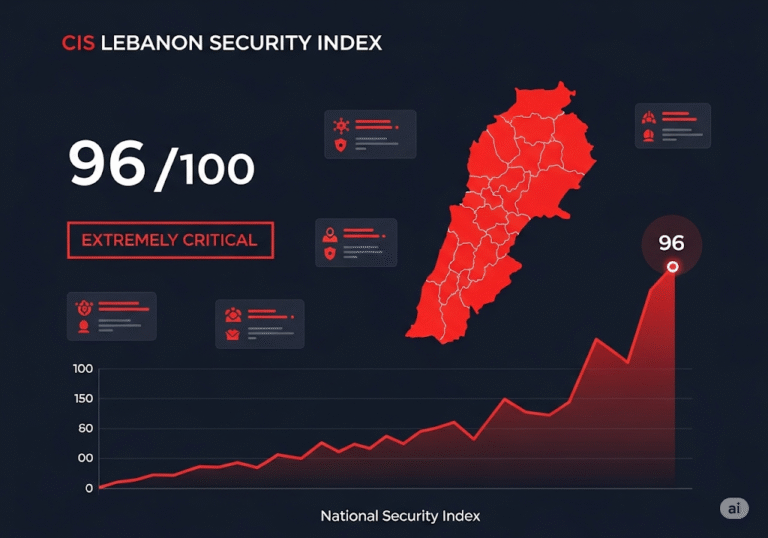 🇱🇧 CIS LEBANON SECURITY INDEX July 31 2025