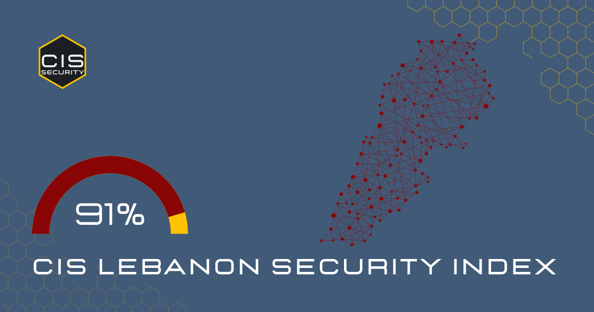 CIS LEBANON SECURITY INDEX July 18 2025