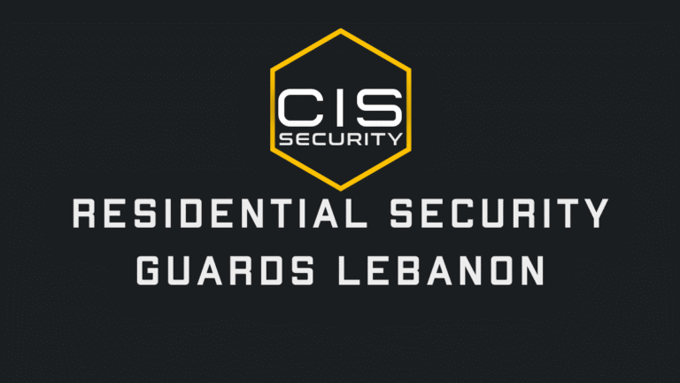 Residential Security Guards Lebanon