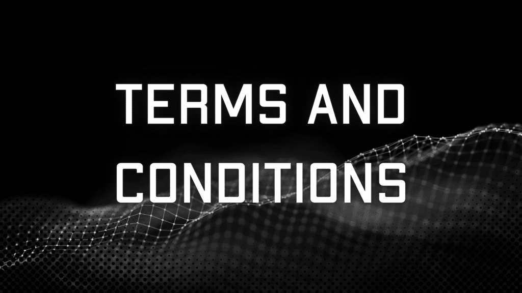 Terms and Conditions