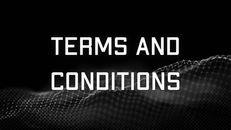 Terms and Conditions