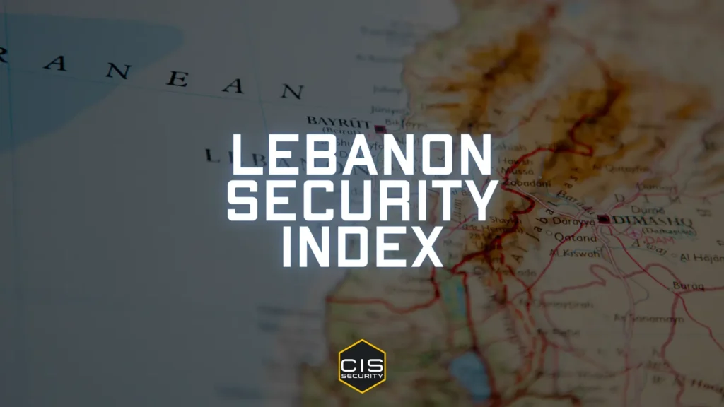 CIS LEBANON SECURITY INDEX Oct 6 2025