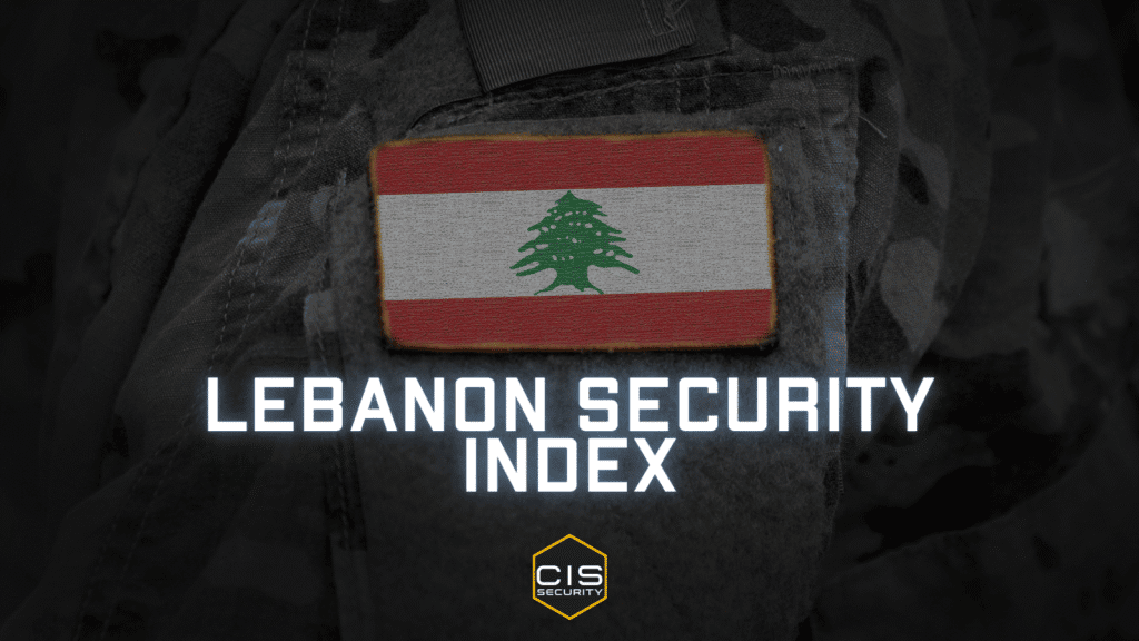 CIS LEBANON SECURITY INDEX™ - Oct 31 2025