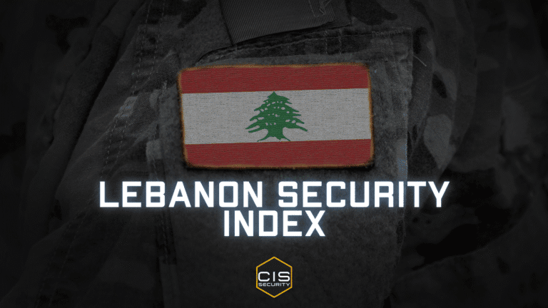 CIS LEBANON SECURITY INDEX Nov 1 2025